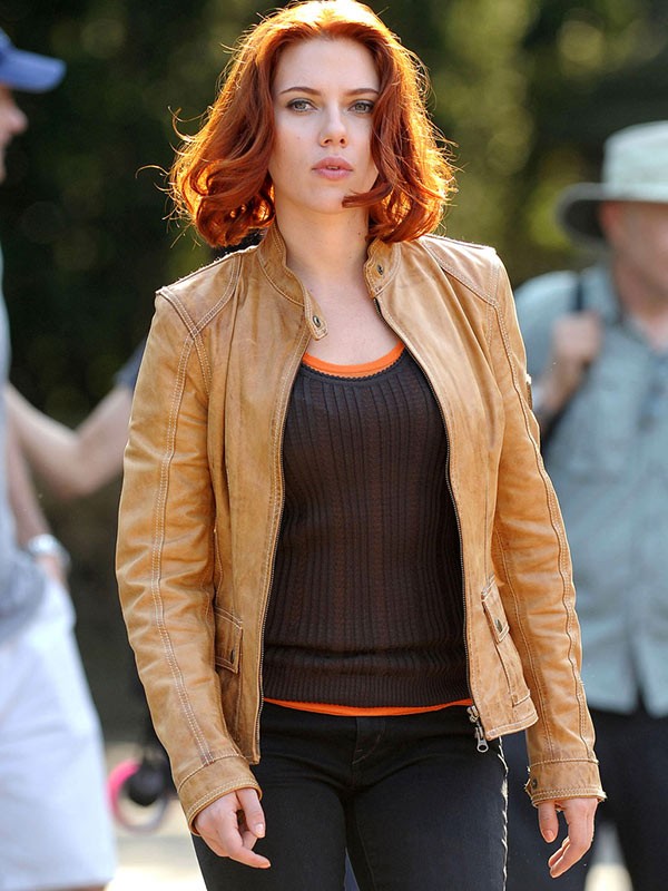 Natasha Romanoff The Avengers Scarlett Johansson Jacket